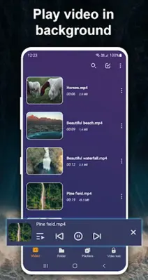 Video Player android App screenshot 3